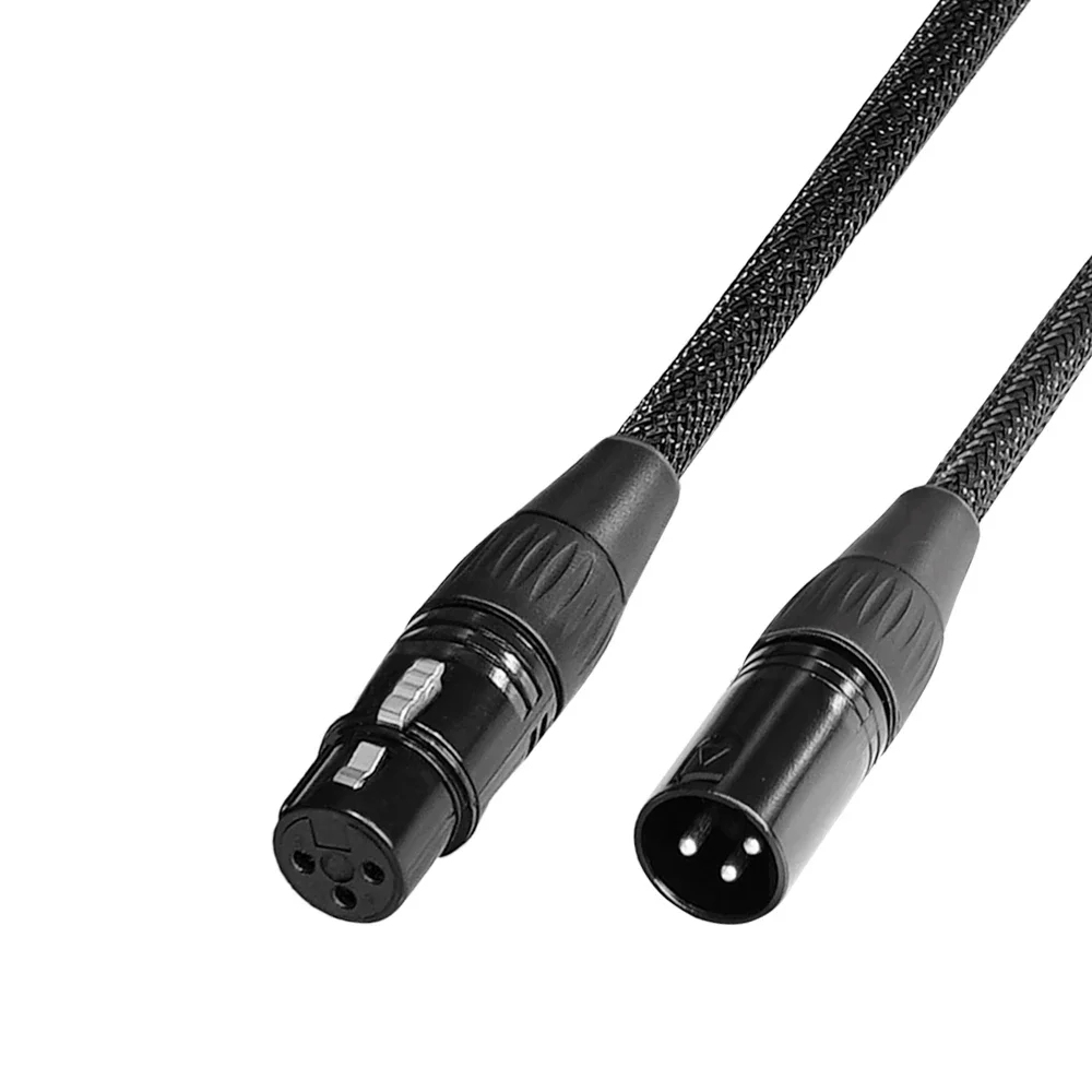 AVplay AV-0808 50/75/110 Ohm AES EBU RAC USB tipo C RCA macho hembra XLR a 3,5/6,35mm TRS DAC DDC reloj Cable Digital