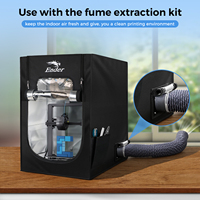 Creality Ender Plus 3D Printer Enclosure-With Exhaust Fan Interface for Ender-5_Ender-3_Ender-3 S1 Plus 3d Printer Accessories