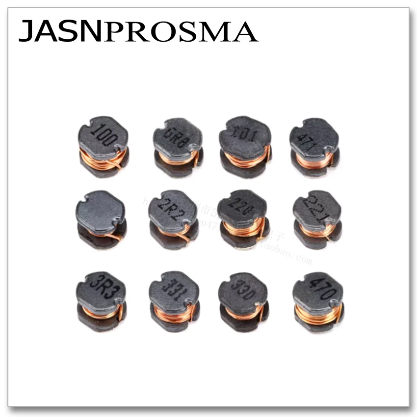 JASNPROSMA SMD Силовой индуктор CD54 500 шт. 1500 шт. 1UH 1,5UH 2,2UH 3,3UH 4,7UH 6,8UH 1R0 1R5 2R2 3R3 4R7 6R8 5,2*5,8*4,8 мм