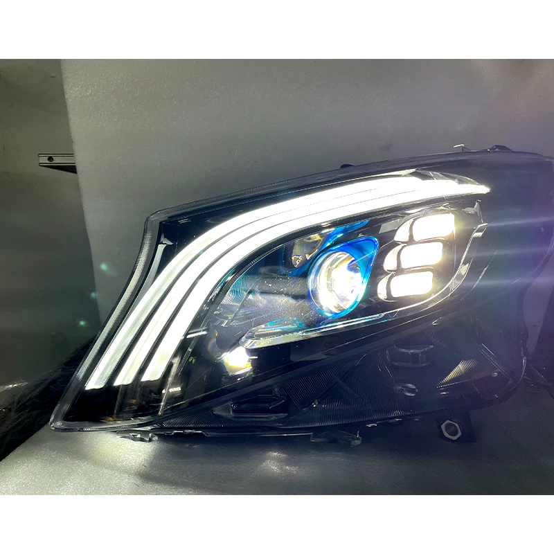 Hot Selling Auto Light System Turn Lamp Modified Auto Headlight LED Car Headlight for Mercedes Benz Vito Vclass W447 V250 V260