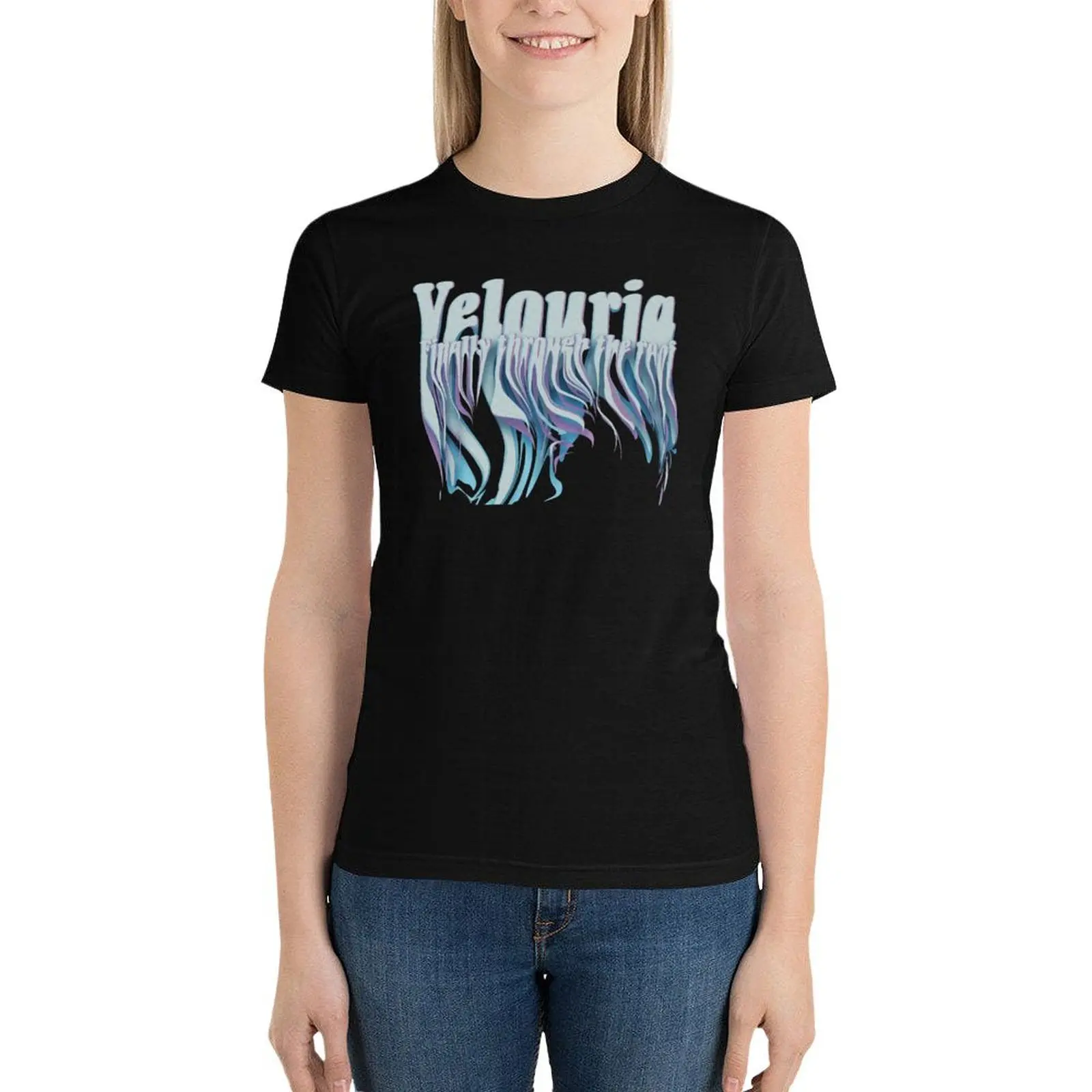 VELOURIA | PIXIES T-Shirt summer top Blouse Womens graphic t shirts