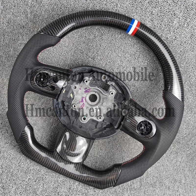 Volant en cuir perforé en Fiber de carbone, nouveau produit, vente en gros, Performance M pour BMW Mini Cooper S R56 R61