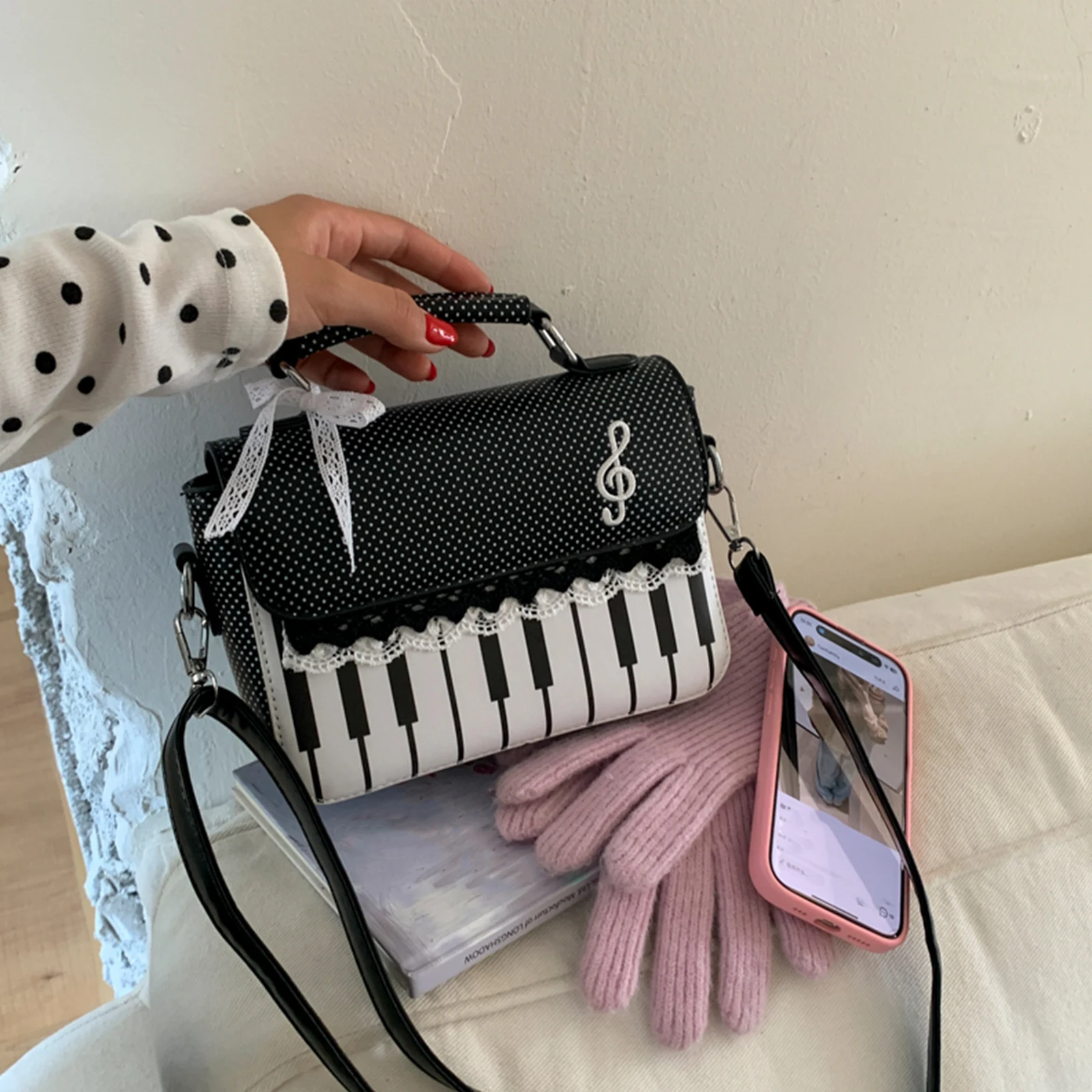 Leatherwork Patterns Free - Bolso de Hombro de Cuero PU