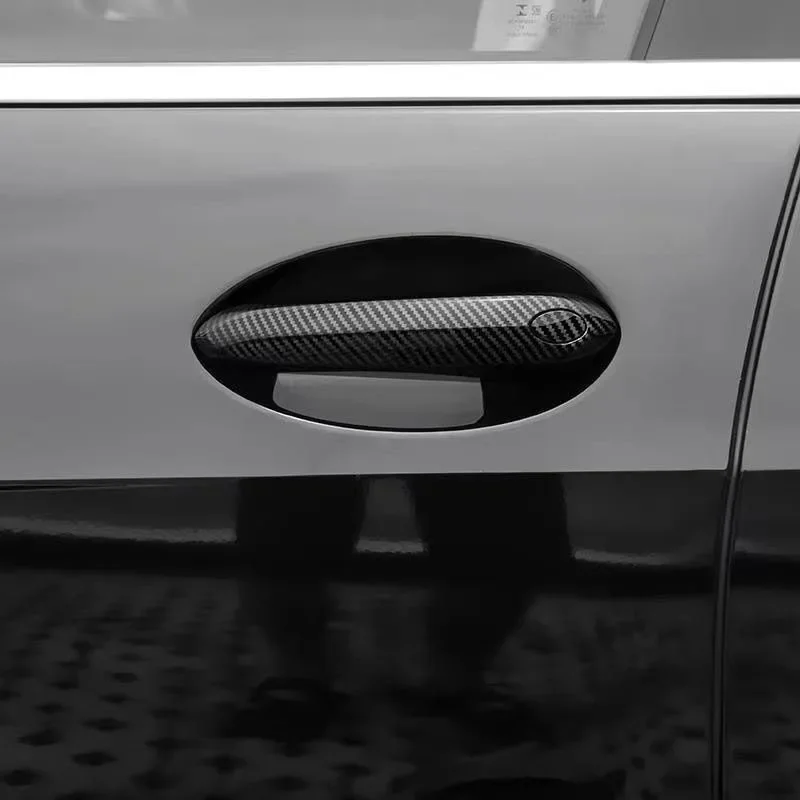 Carbon Fiber Car Door Handle Cover Trim Exterior Decoration for BMW 3 G20 G28 8-Series G14 G15 G16 X4 G02 X5 G05 X7 G07 X6 G06