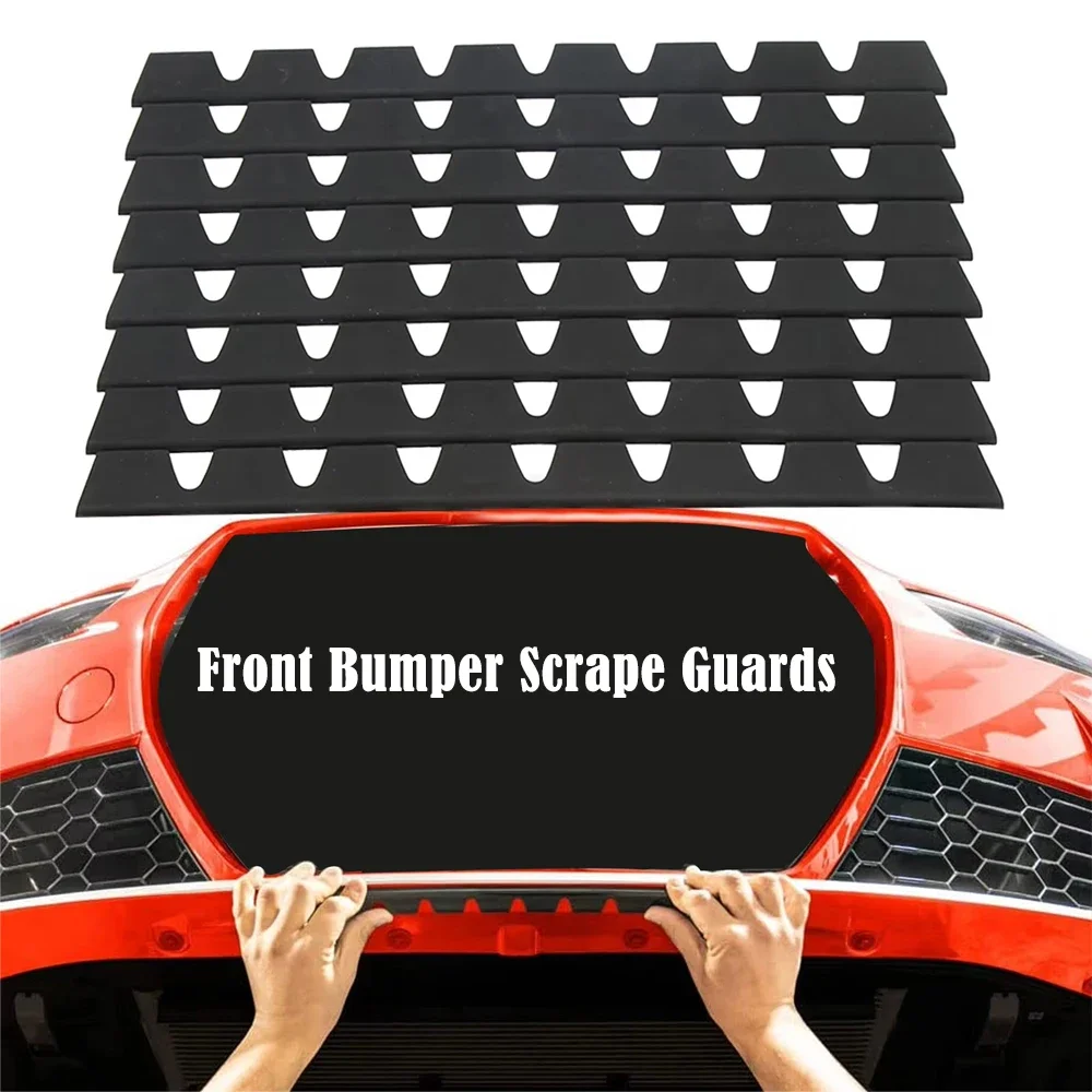 

8 шт., черная защита бампера, защита от царапин для AUDI/BMW/Lexus/Benz/Golf/Toyota/Subaru, противоскользящие наклейки под бампер,/l;o