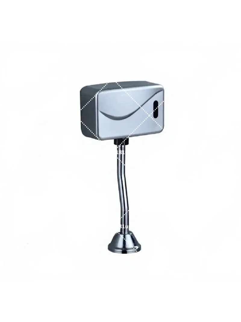 Automatic Electric Urinal Flush Valve Sensor Infrared Touchless Exposed Wall Mount DC 6V Bathroom Toilet Accessories