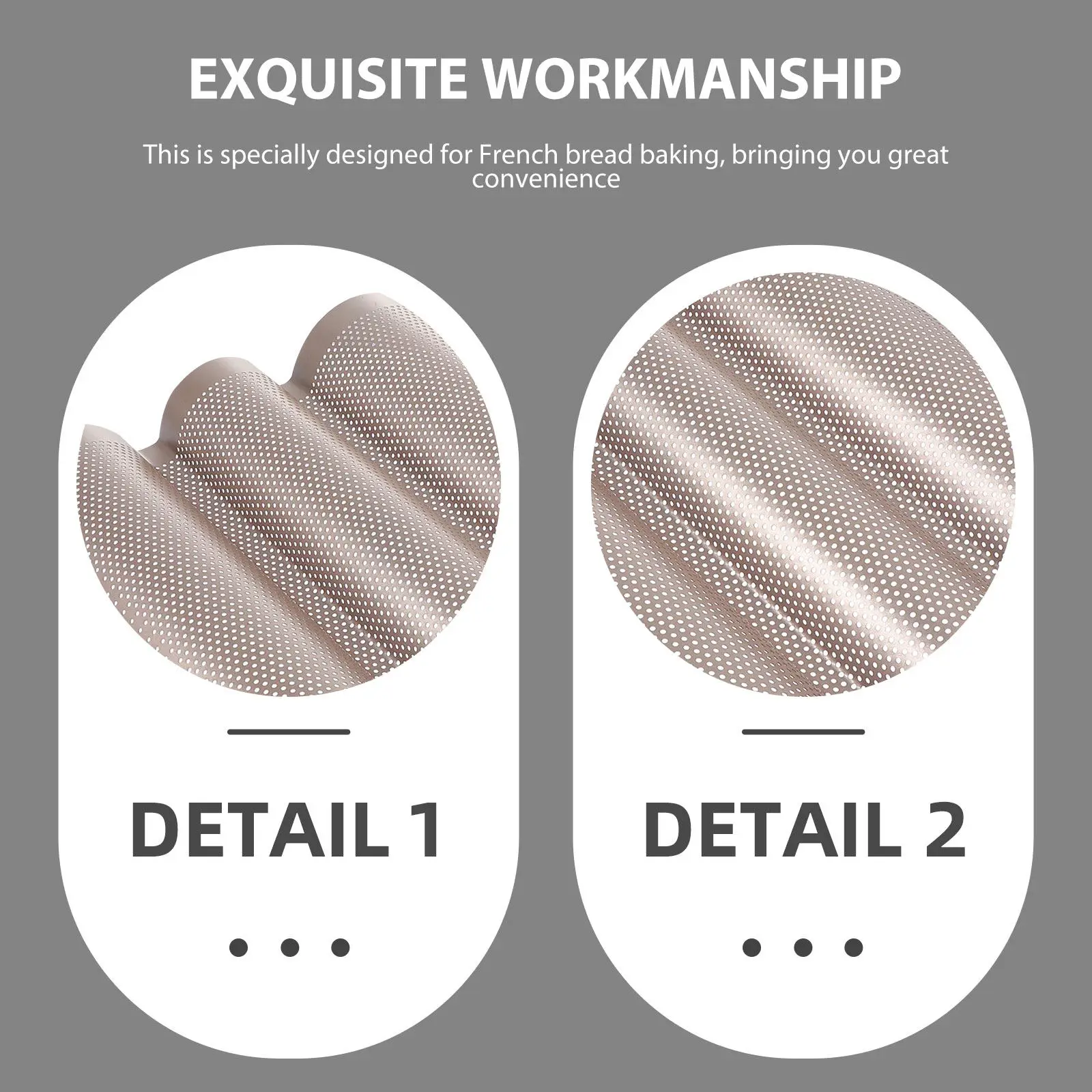 1Pcs French Bread P…