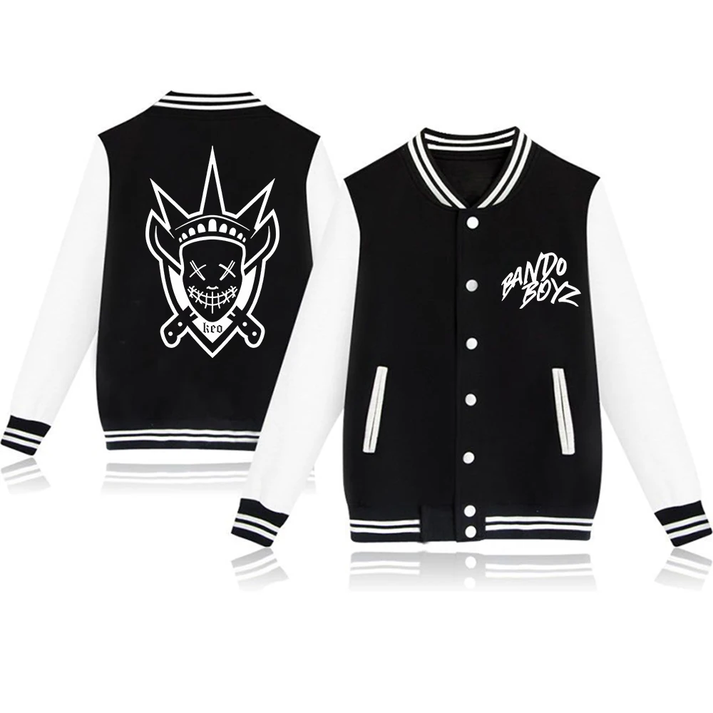 Худи-куртка с длинным рукавом в стиле Харадзюку, мерч с тура Rapper Kidd Keo Bando Boyz 2026, подарок для фанатов