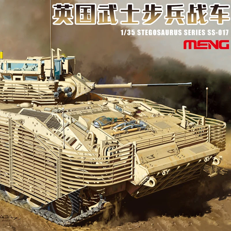 

Meng SS-017 1/35 1/35 British FV510 Warrior TES(H) AIFV MODELS Hobby Toy Plastic Model Building Assembly Kit Gift