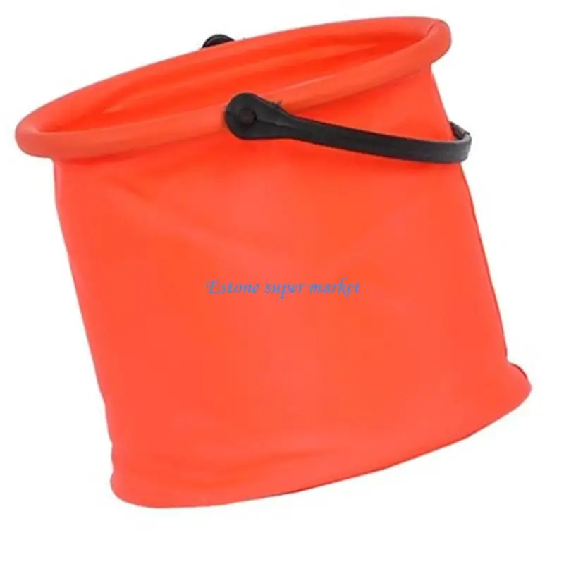 

090B Collapsing Sand Toy Pail Outdoor Summer Activity Tool For Toddlers Water Play