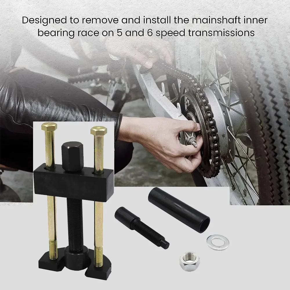 34902-84 Aluminium Big Twin Transmission Mainshaft Inner Bearing Race Tool Installer Puller For 1984-Present Harley Davidson