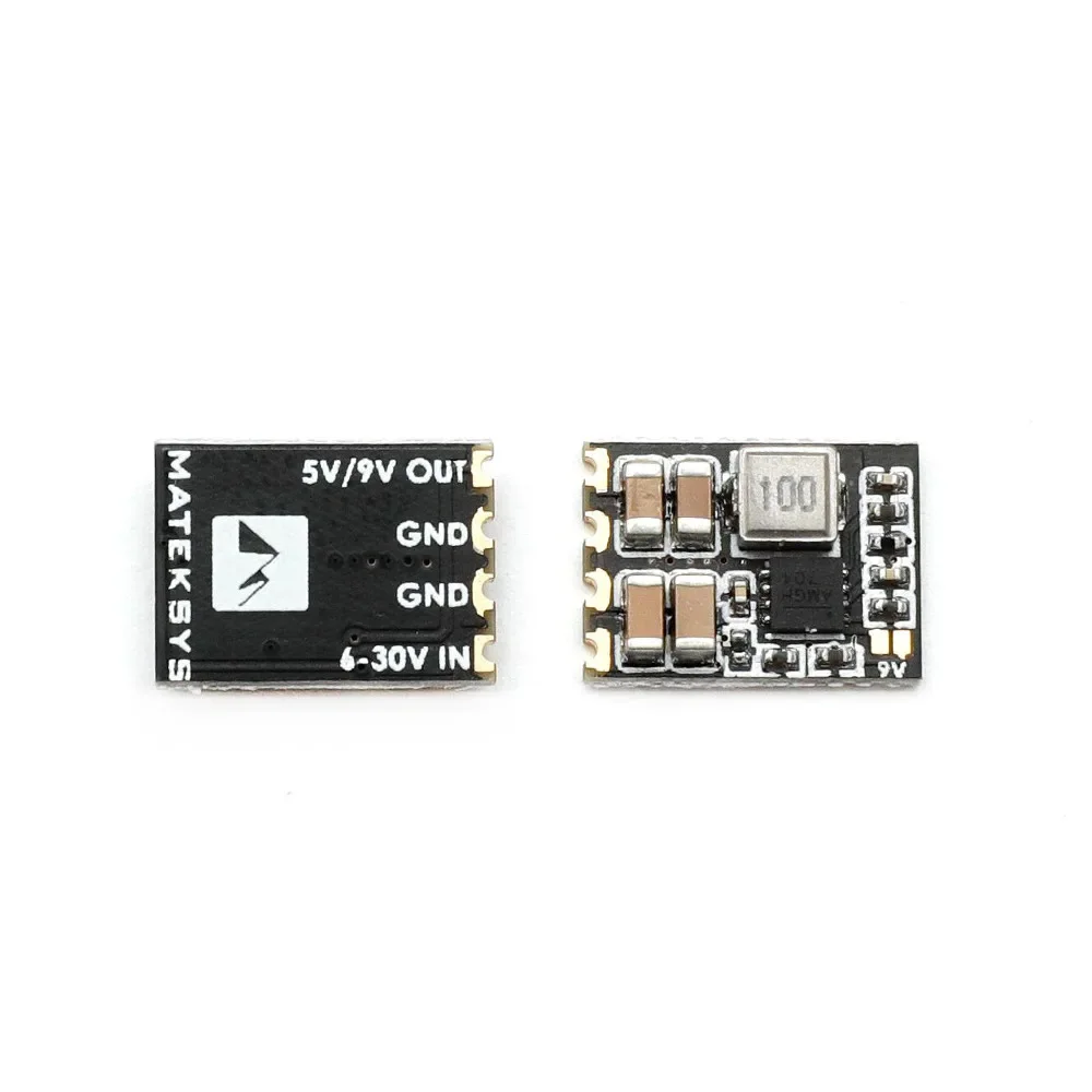 3ชิ้น mateksys ไมโคร BEC 6-30V ถึง5V 9V-ADJ โมดูลควบคุม Step-down