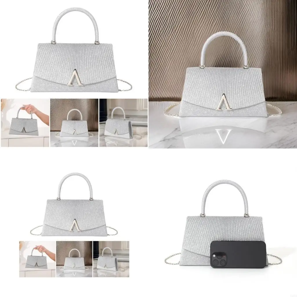 

Уникальная женская сумка для вечеринки. Стильная свадебная вечерняя сумка с цепочкой. Сумка через плечо Strao. Сумка на плечо.