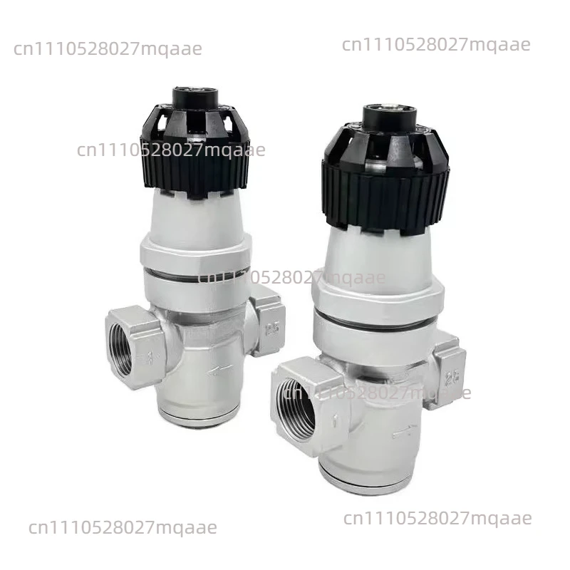 Y14H-16P Air Pressure Reducing Valve, Threaded Wire Port, Stainless Steel Bellows, High-Quality Pneumatic Regulator