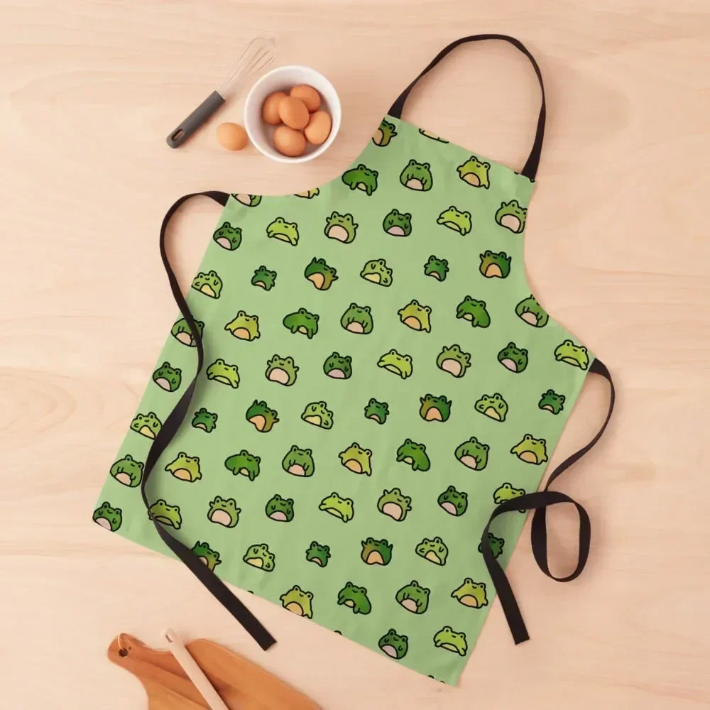 

Frogs Doodle Apron kindergarten teacher Home Utensils Apron