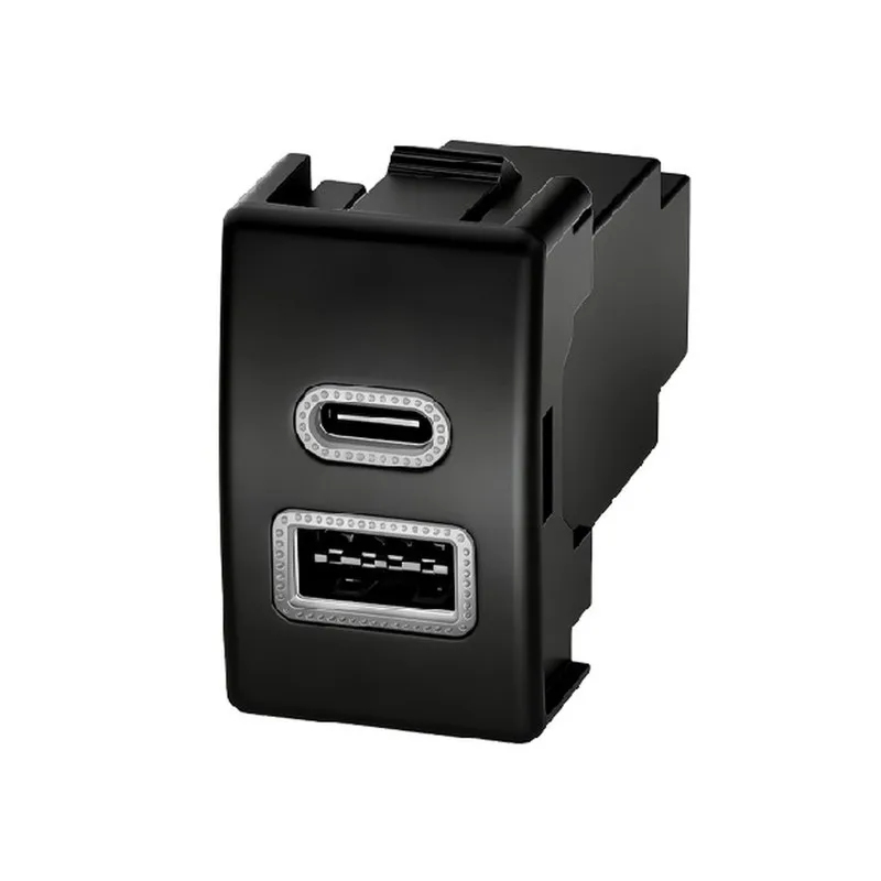 Practical QC3.0 USB Fast Charging 36W Dual USB Port Switch Panel For Haima/Mazda 323 Premacy Car Outlet Power Adapter