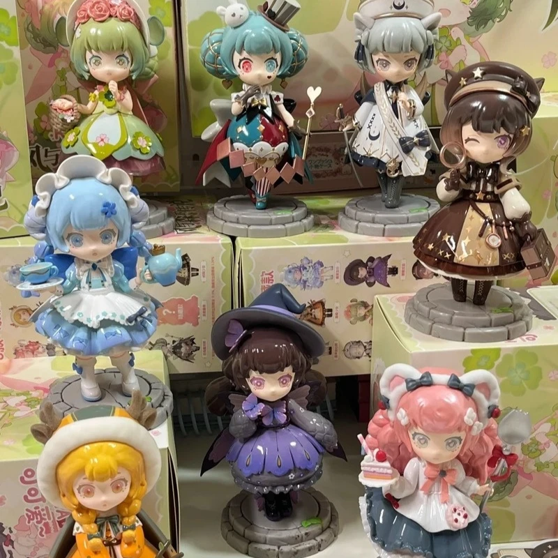 

Kokoya The Legend Of Wind And Forest Series Виниловые куклы Слепая коробка Фигурка Кукла Украшения Декор Mystery Box Trend Игрушки Подарки