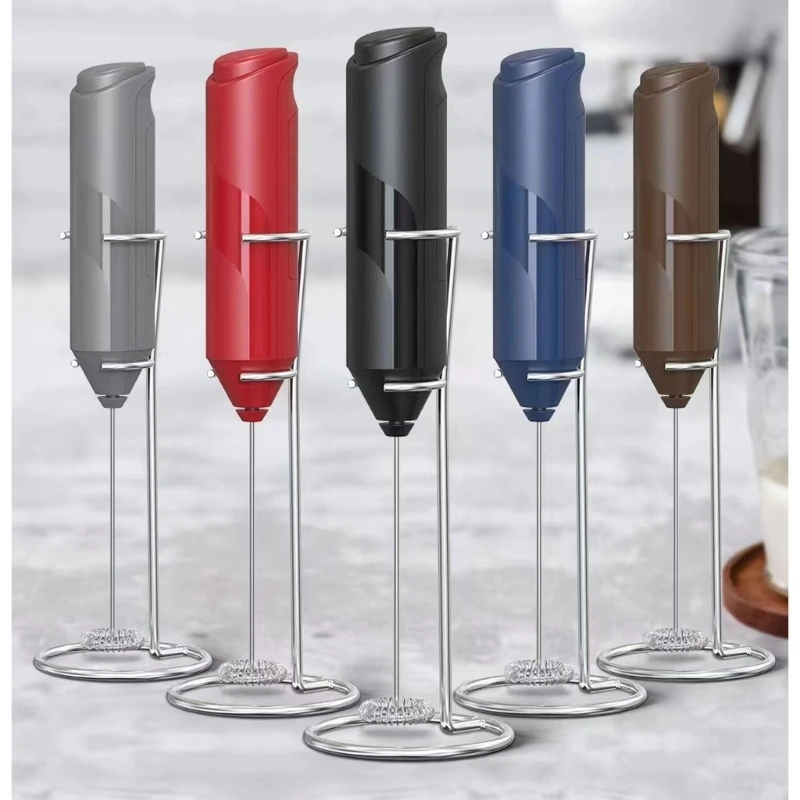 Electric Mixer Milk Beater Double for Head Coffee Frother Foamer Machine Stainless Steel For e Kitchen Processor