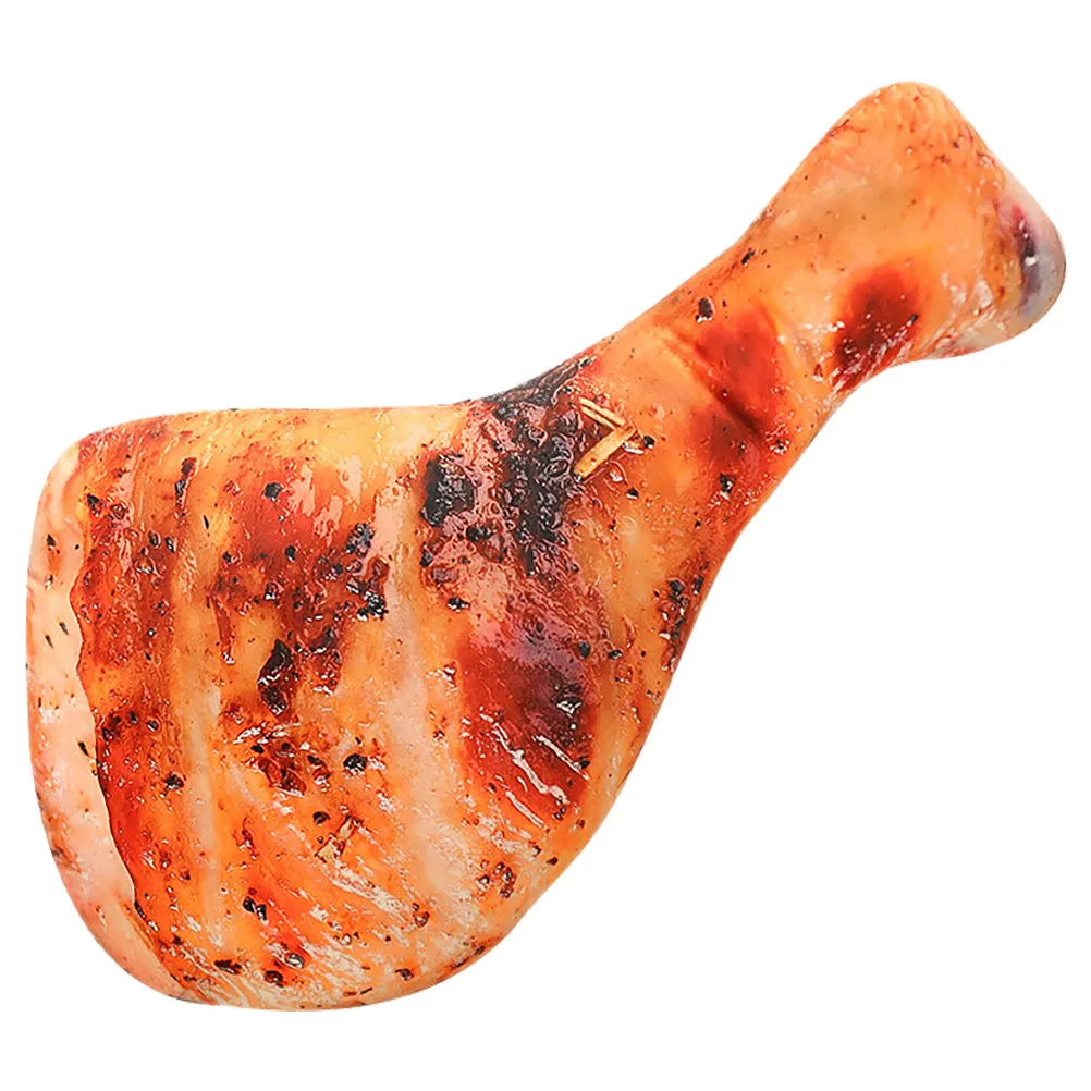 

Fried Chicken Leg Pillow 50Cm 3D Simulation Soft Lumbar Support Cushion Home Decor Kids Sleeping Hugging Pillow Comfortable