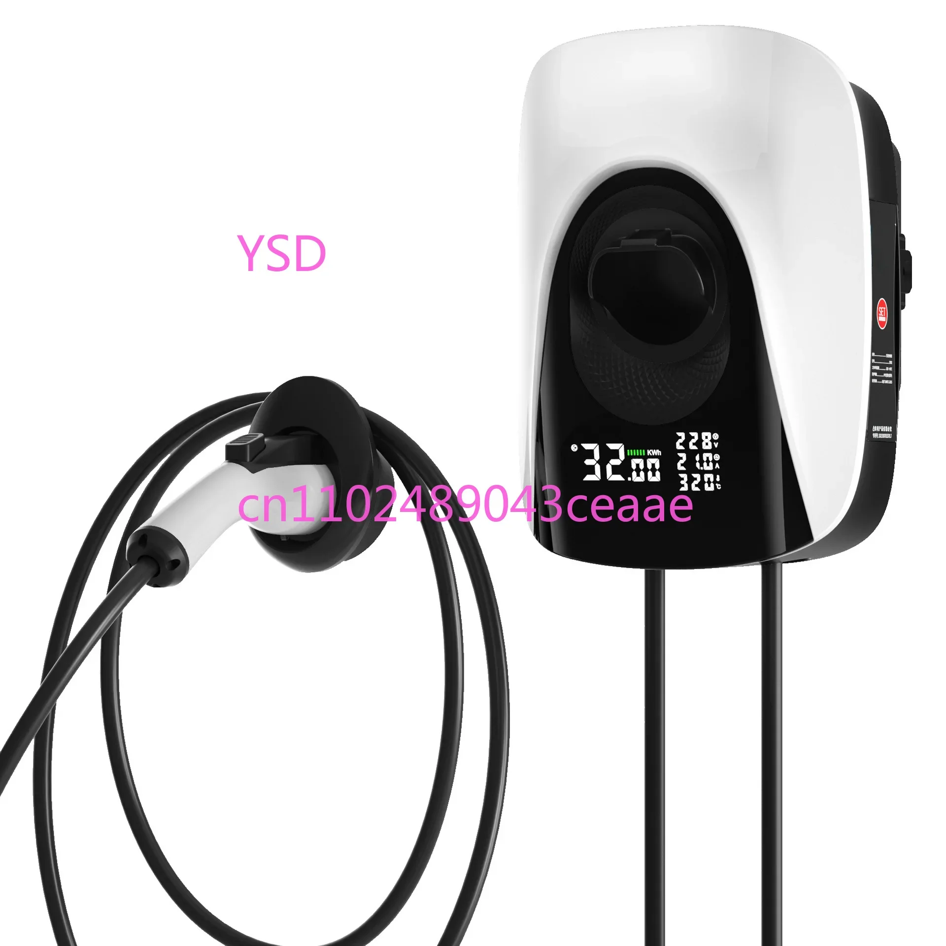 7KW Fast-Charging Household Charging Pile (32A, Waterproof & Universal, for New Energy Electric Vehicles)