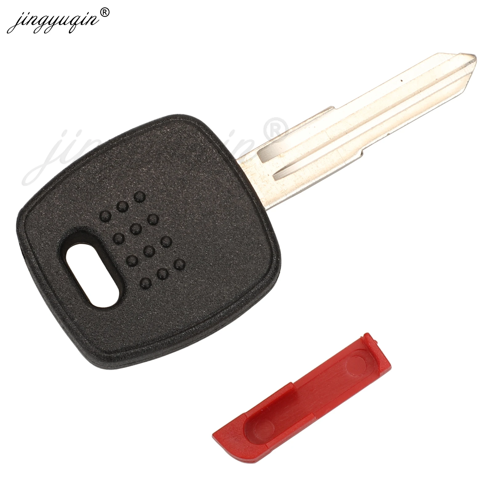 

jingyuqin Car Key Case Shell Replacement Transponder Key Fob No Chip Fit For Nissan A33/A32 NSN14/ NSN11 Uncut Blade