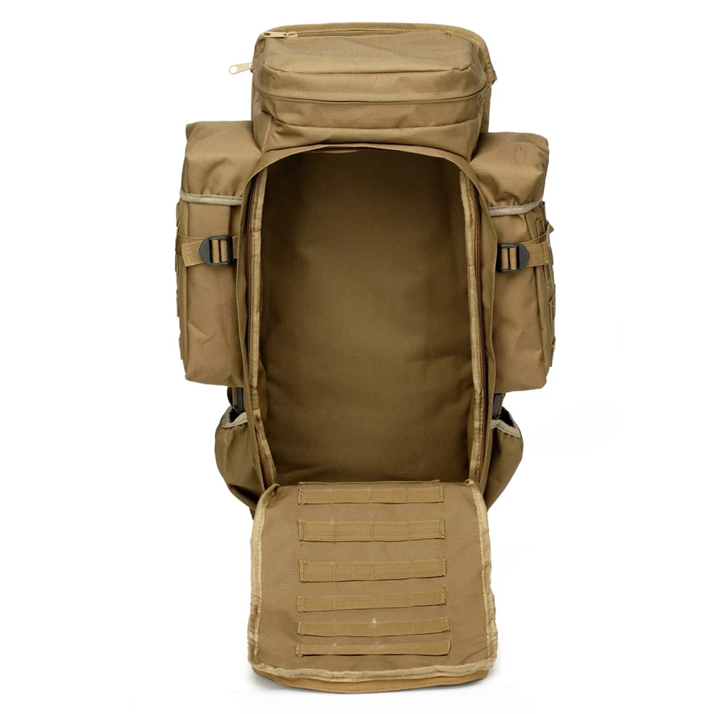 Tactical Combined Backpack Military Army Rucksack Large Assault Pack Travel Trekking Tactical Assault Knapsack Rifle Backpack