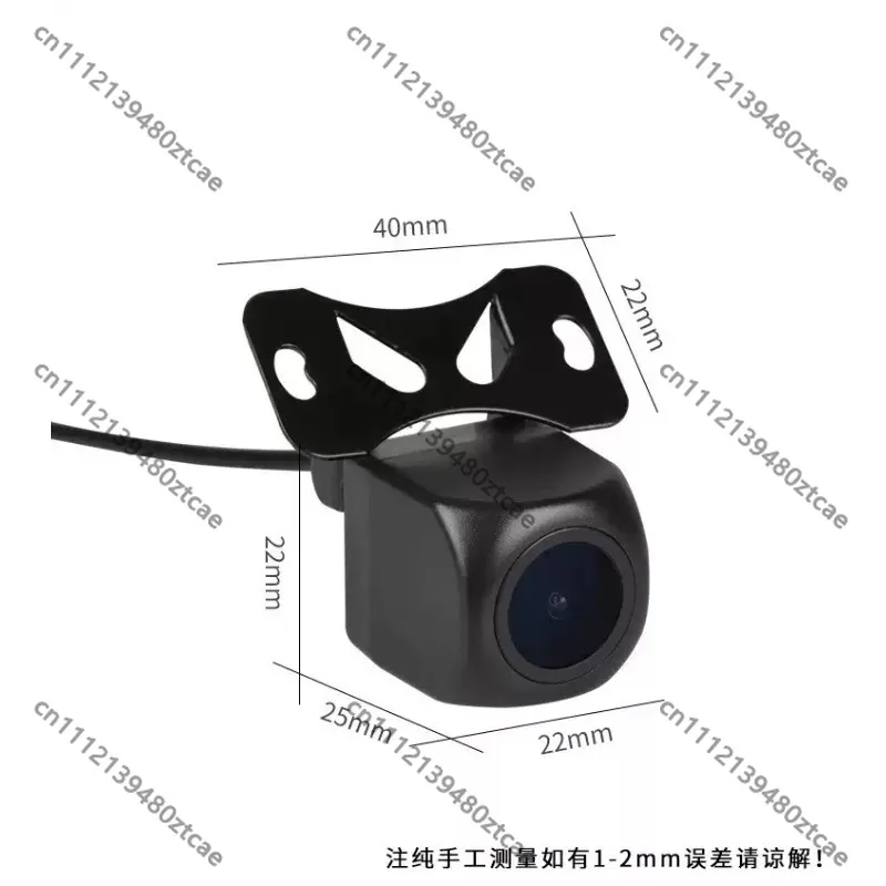 Starlight Night Vision CCD Rear View Camera, Universal HD Backup Camera for Android Car Stereo Screen