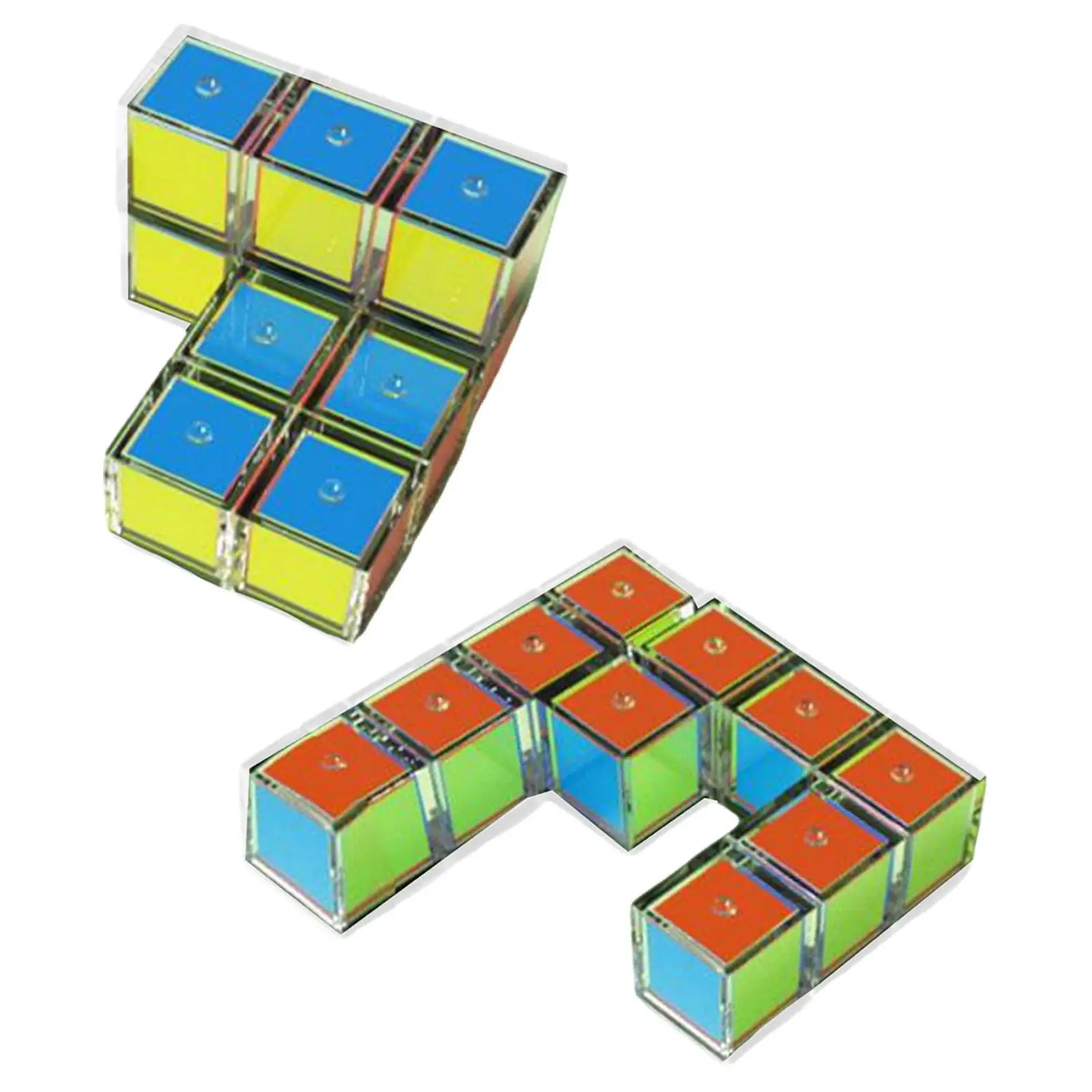 20 pezzi forme geometriche blocchi giocattoli sensoriali giocattoli matematici solidi geometrici 3D per materiale scolastico domestico bambini in età prescolare elementare