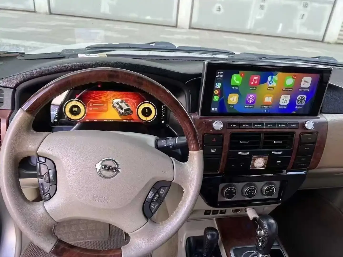 

Цифровая приборная панель с ЖК-дисплеем для NISSAN Y61 SAFARI SUPER SAFA 2005-2024, виртуальная приборная панель, спидометр, виртуальная кабина