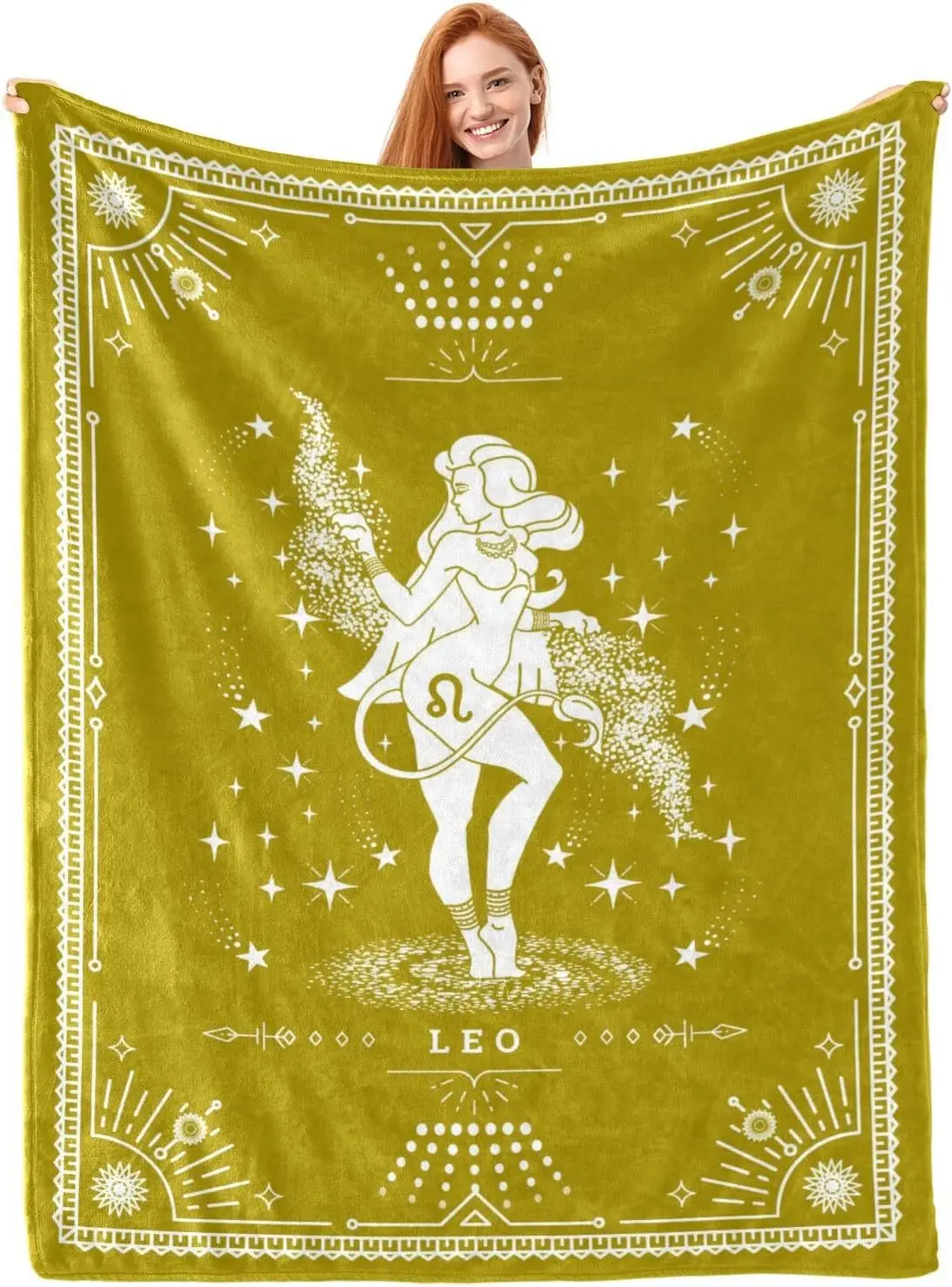 اثني عشر كوكبة بطاقات التارو بطانية مطبوعة ل أريكة سرير السفر التخييم غرفة المعيشة مكتب تكييف بطانية