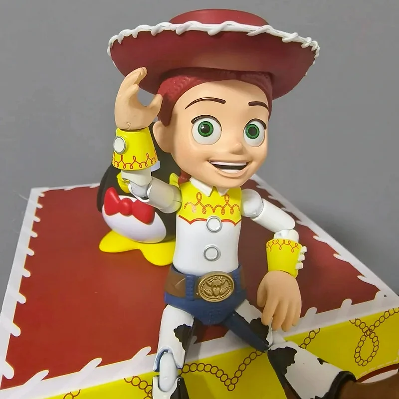 15cm Disney Herocross Cute Toy Story Bo Peep Woody Buzz Lightyear Anime Action Figure Model Toy Kawaii Doll Kids Gifts