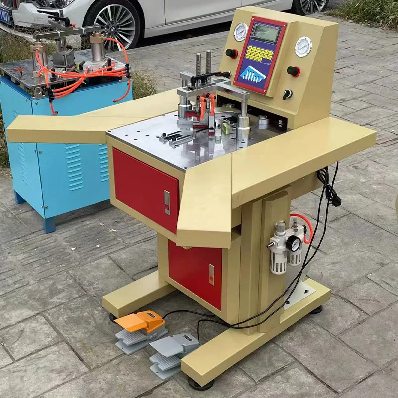 Automatic Frame Joining Machine Joiner Frame V Nailer Machine Underpinner