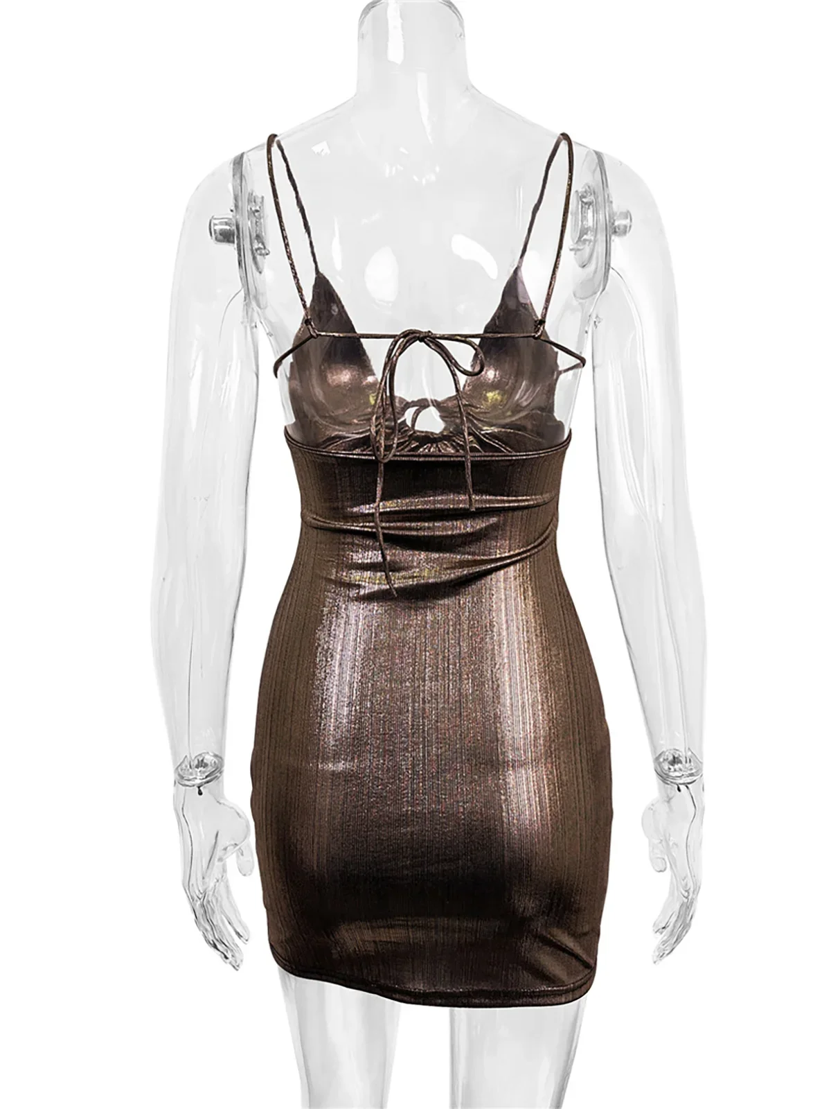 2025 カットアウトバックレスサマードレスイブニングパーティーボディコンエレガントなミニ女性のためのタイトなクラブウェア Vestidos