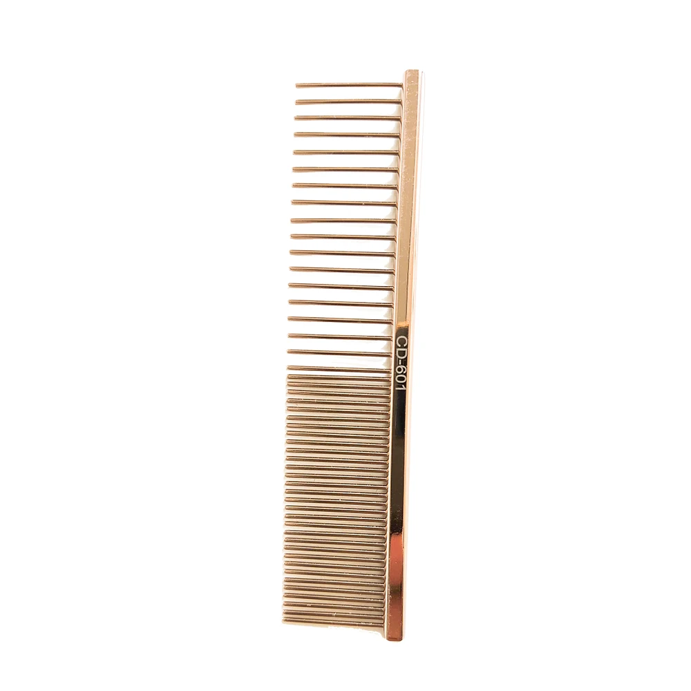 

CD-601 Golden Finishing Anti-Stat Steel Combs CD-601 Length of 120mm