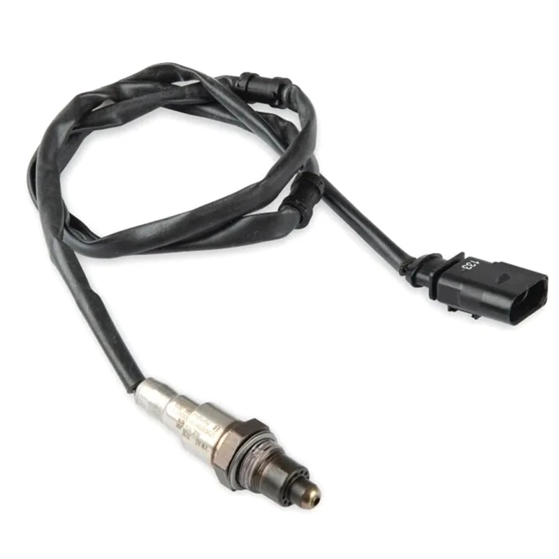 1 Piece Car Front Oxygen Sensor Black Metal+ABS For  A4 A5 A6 A7 Q5 2.0T Part Number:8K0906262G / 8K0 906 262 G / 0258030102