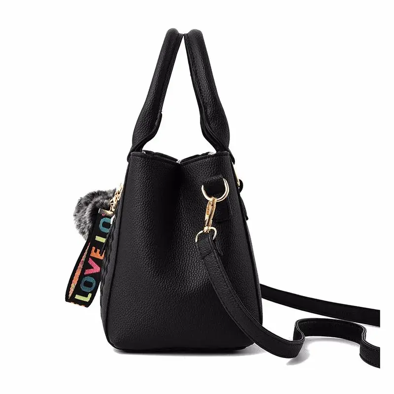

Embroidery Leather Handbags Women Menger Bags Multi-Functional Sli ABS Material Ladies Satchel Bags for All Ocns