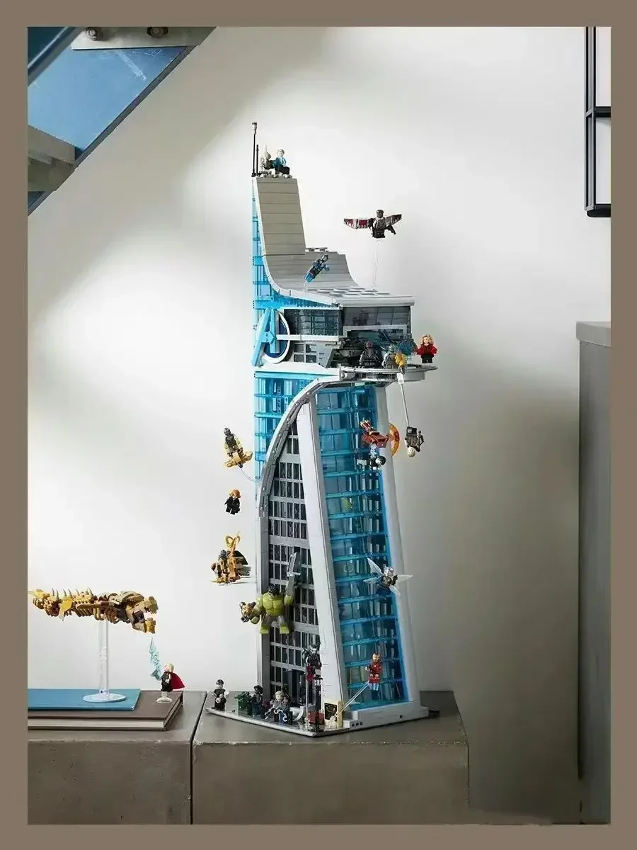 Nuovo film assemblare architettura costruttore Moc 76269 blocchi di costruzione mattoni bambini adulti giocattoli compleanno regali di Natale