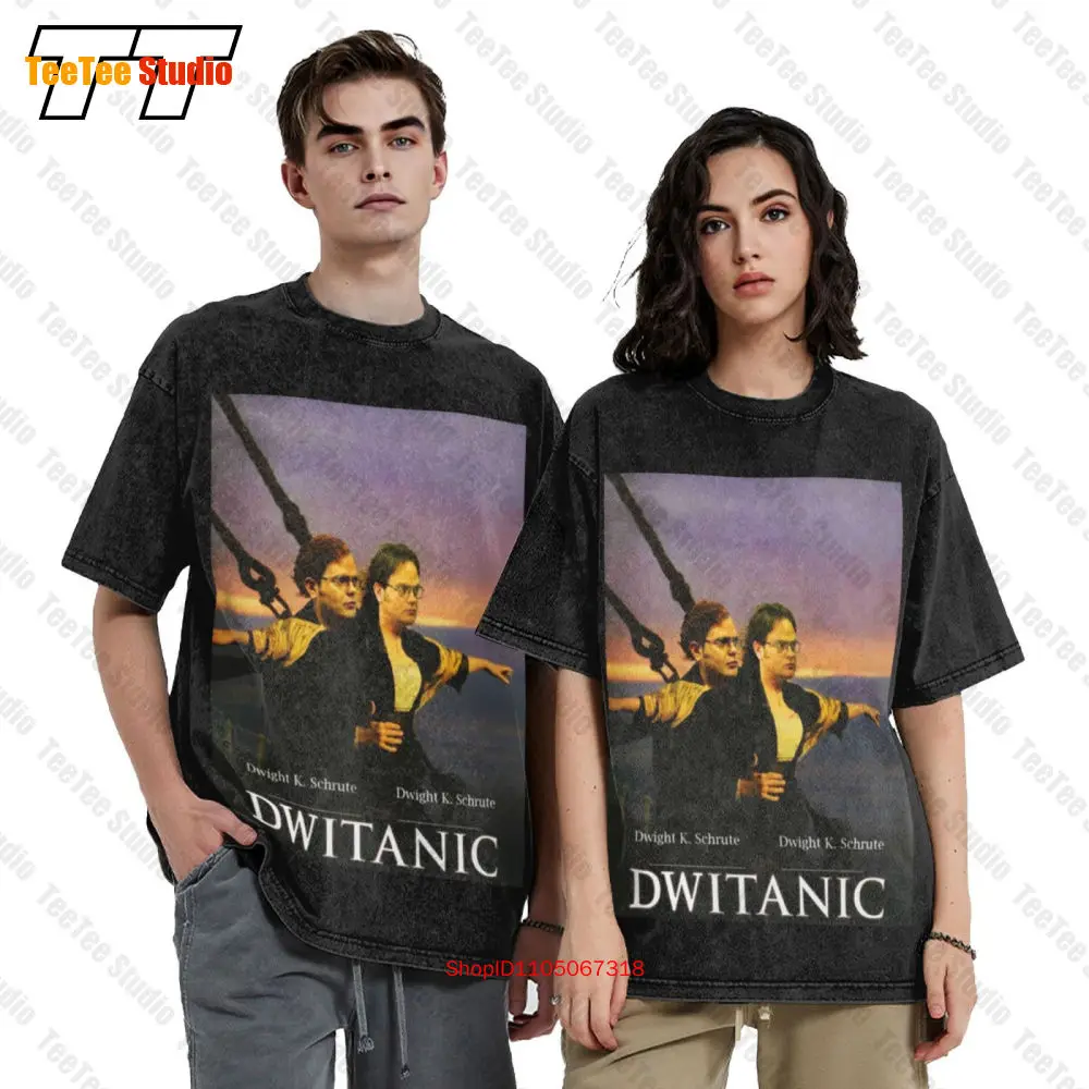 camiseta-vintage-titanic-dwight-schrute-dwitanic-the-office-nire