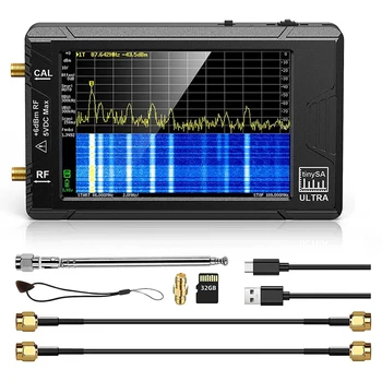 Tinysa ULTRA spectrum analyzer Seesii 4.0 inch 100Khz to 5.3Ghz small frequency 2-In-1 signal generator 100Khz to 800Mhz
