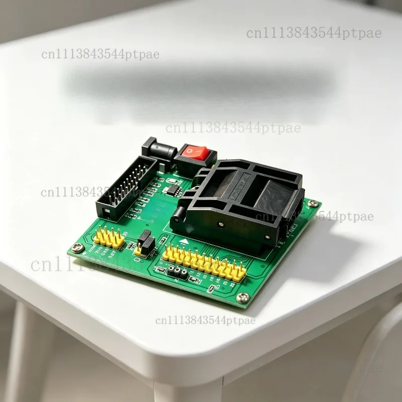 A qfp48 test and programming socket