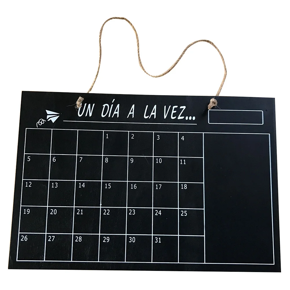 

Hanging Blackboard Single Sided Wood Board Reusable Mini Chalkboard Ideal Weddings Crafts Gifts Decor Labeling
