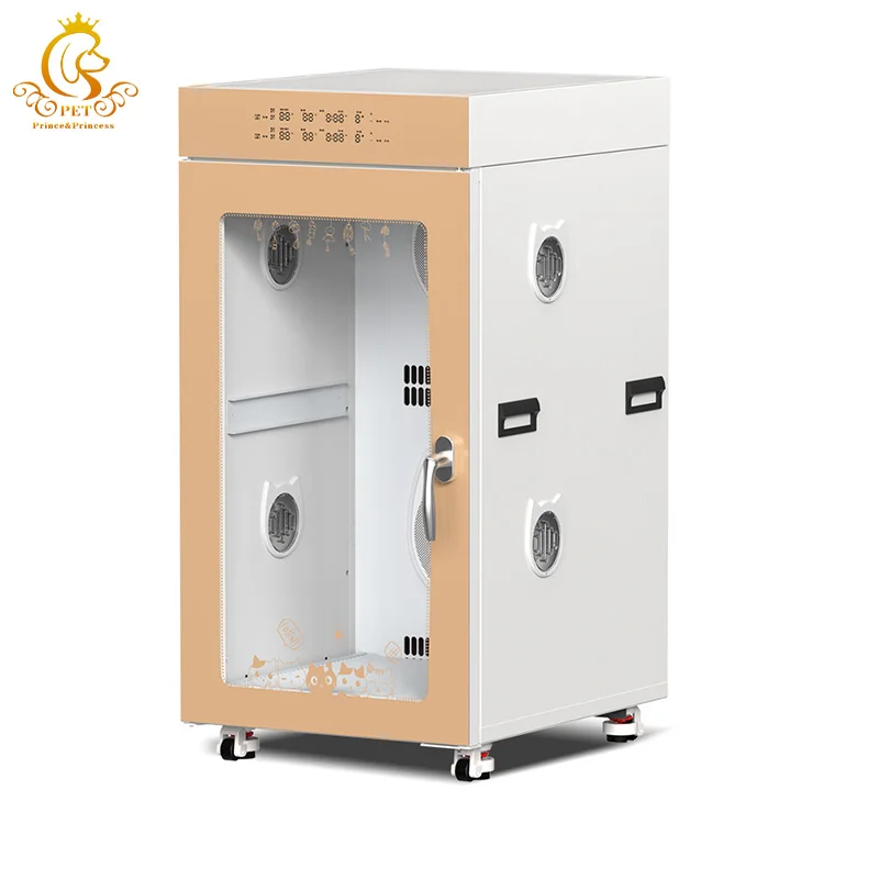 Large Automatic Home Pet Dryer Cabinet Plastic Dryer Box For Big Cats And Dogs Spaceship Style Hair Grooming Dryer