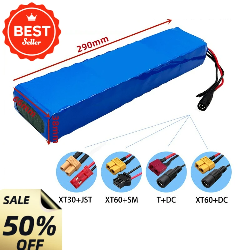

36V 500W 10S3P 18650 Rechargeable Battery Pack for Electric Scooter Hoverboard Motorcycle