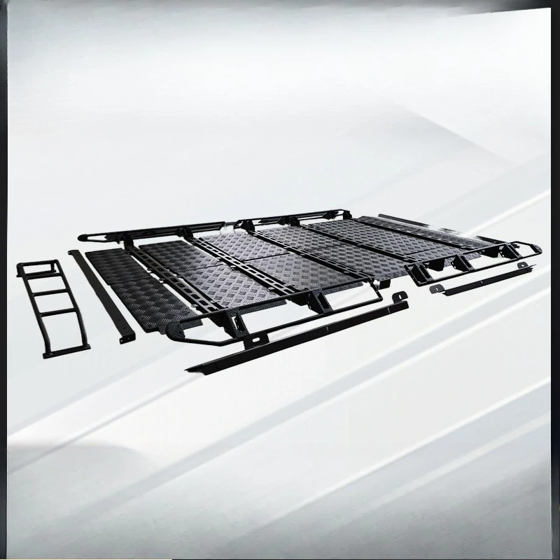 

Suitable for the new large G luggage frame with sunroof G63 G500 luggage rack Suitable for large G aluminum combined luggage