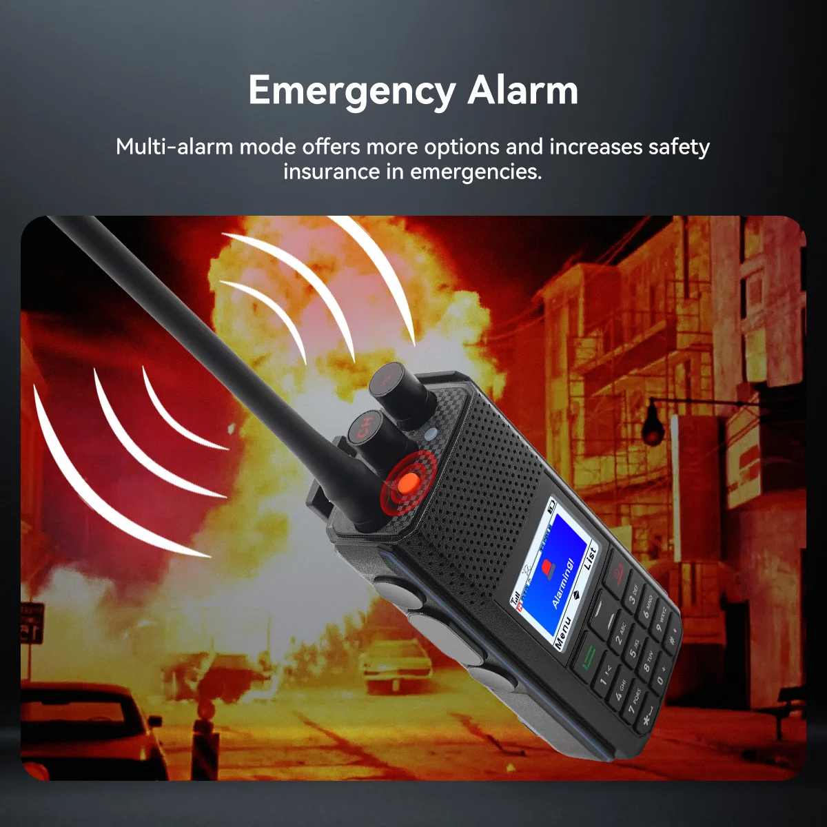 Retevis Ailunce H1 DMR Walkie Talkie Long Range Amateurfunk UHF VHF Kommunikation Zwei-Wege-Radiosender FM GPS APRS – Detail 13
