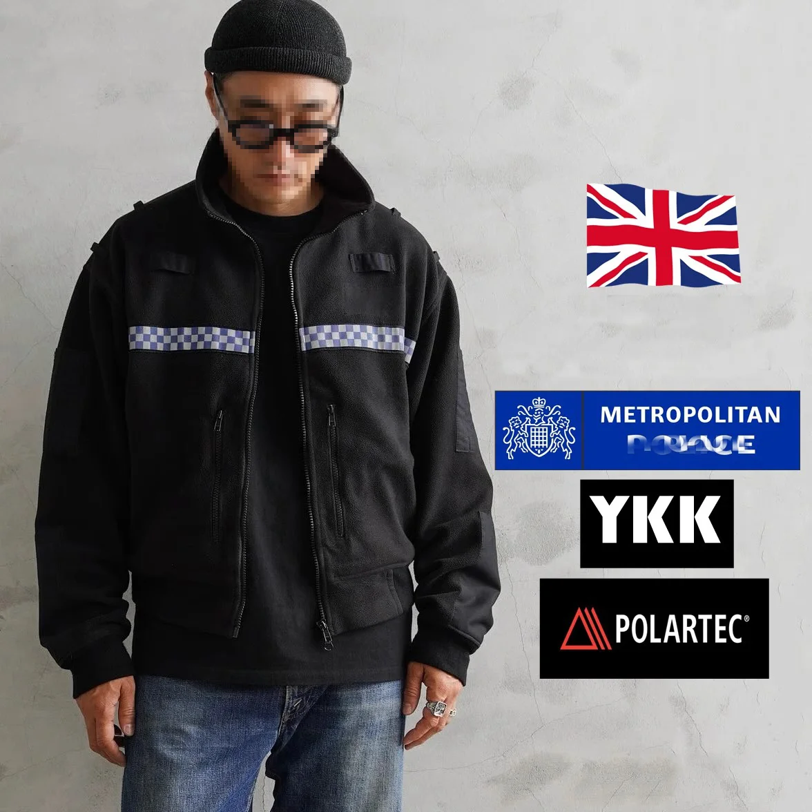 

Лондон ФБР Тактическая теплая светоотражающая тканевая куртка, флис P, L3, верхняя куртка