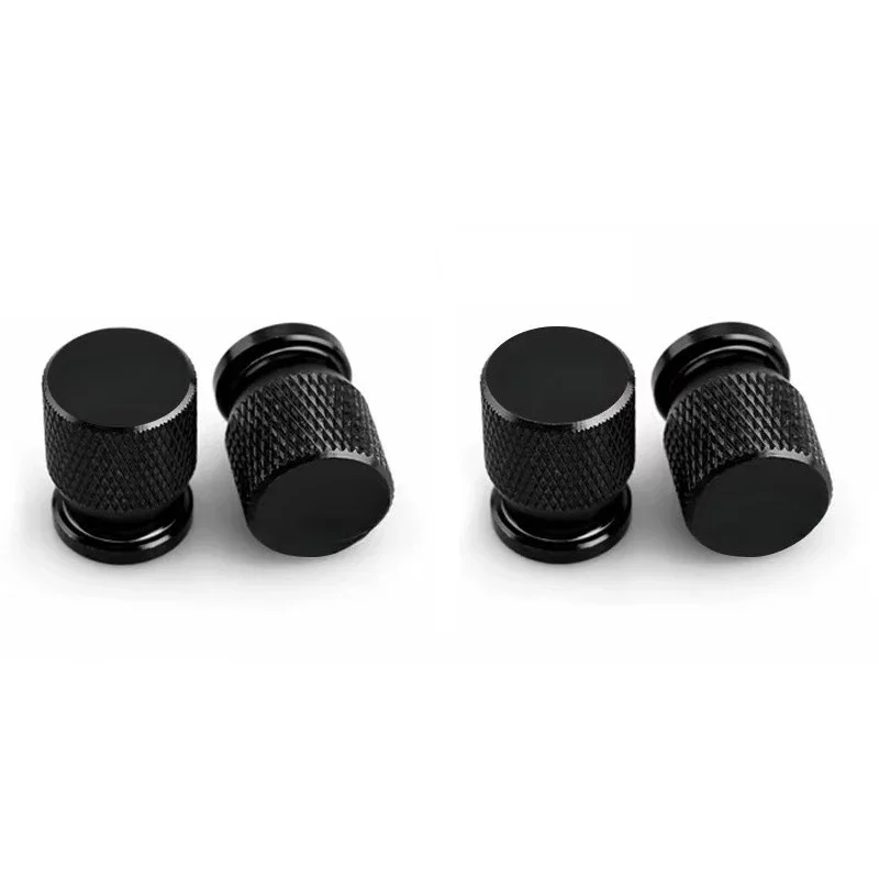 4 SZT. Aluminiowe Nakręcane Kapsle Zaworów z Siatką 12mm Samochodowe Motocyklowe Uniwersalne Osłony Zaworów Opon Akcesoria Samochodowe