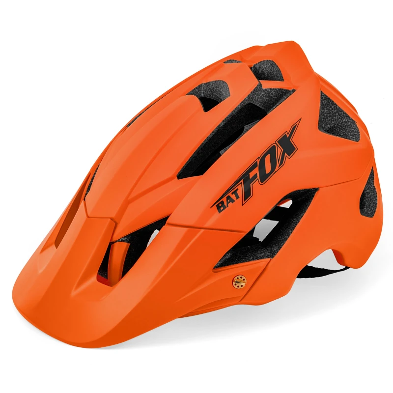 Casco BATFOX Casco da ciclismo MTB ad alta velocità Certificato CE CPSC per uomini e donne adulti 56-62 cm