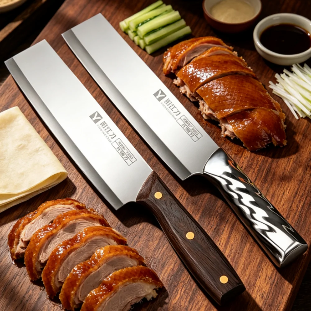 Sliced Roast Duck Stainless Steel Kitchen Knife Multipurpose Knife Chef Slicing Knife Fruit Watermelon Knife, Kitchen Knife