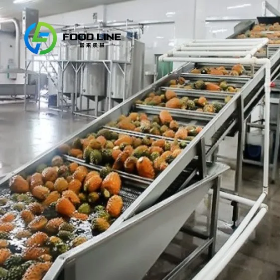 Automatic Mango Juice Production Line Pulping Juicing Concentrating Filling System For Tropical Fruit Beverage Processing Plant